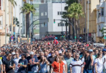 Gibraltar and La Linea gridlocked as Cádiz metal strike causes chaos