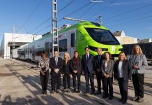Alstom and FGC unveil first latest express train linking Barcelona to El Prat Airport Alstom and FGC unveil first new express train linking Barcelona to El Prat Airport