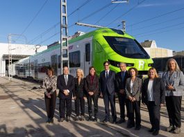 Alstom and FGC unveil first new express train linking Barcelona to El Prat Airport